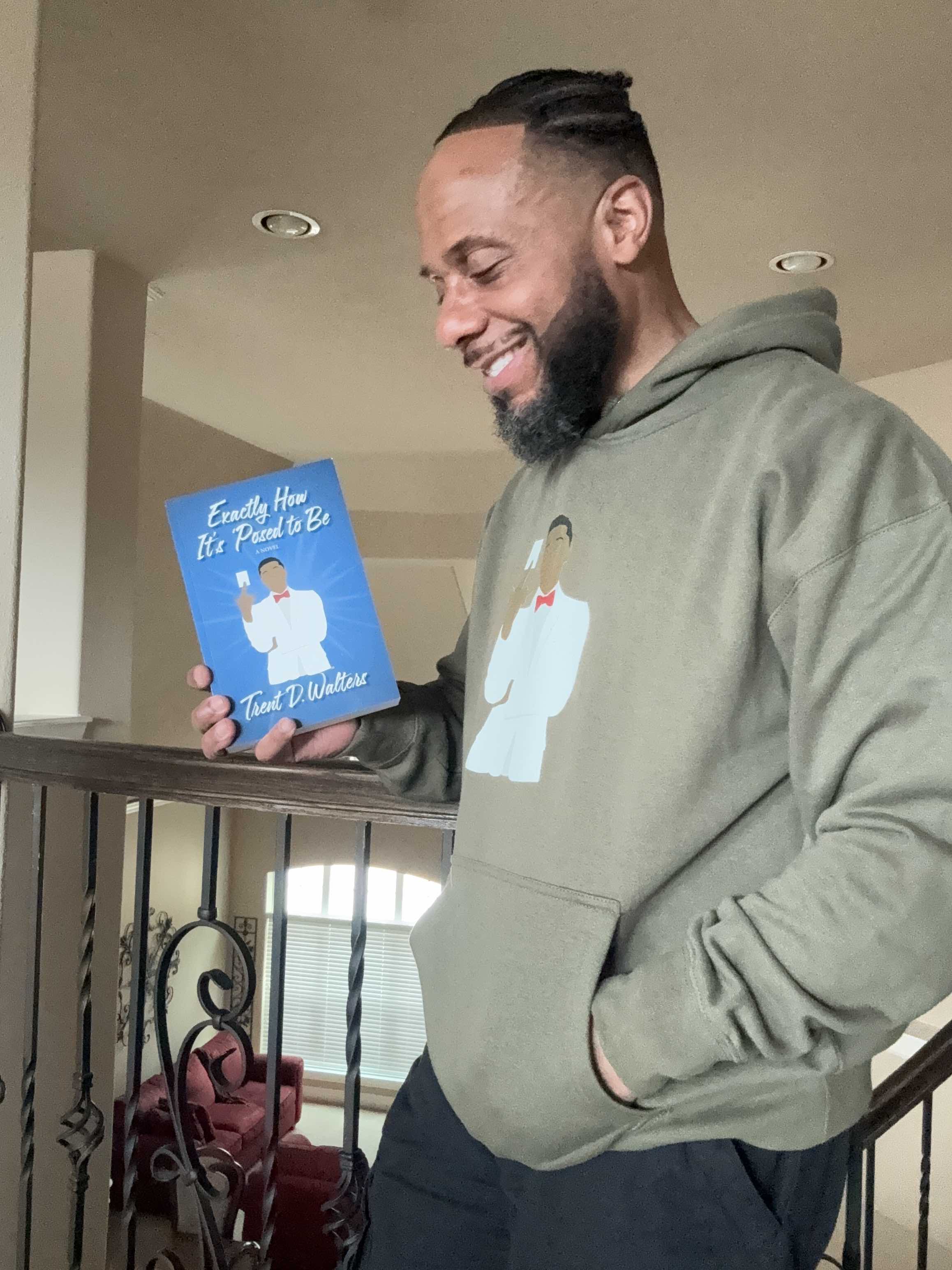 Trent D. Walters author of "Exactly How It's `Posed to Be," a faith-based, HBCU college love story novel highlighting the consequences of premarital sex and challenging young men to remain abstinent until marriage